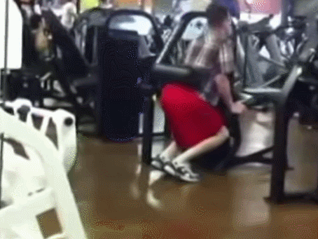 these people have no idea how to use the gym
